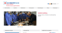 Desktop Screenshot of jugendsozialarbeit-paritaet.de